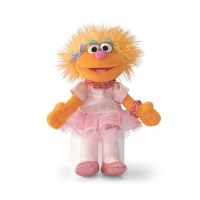 Zoe Ballerina Princess 6 Sesame Street Plush Beanbag Doll by Gund Zoe Ballerina Princess 6 Sesame Street Plush Beanbag Doll by Gund