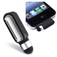 Insten Stylus with Dust Cap for Apple iPhone 4/4S/iPod touch/iPad, Black Insten Stylus with Dust Cap for Apple iPhone 4/4S/iPod touch/iPad, Black