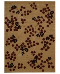 Take your decorating cues from nature's most beautiful scenery. This awe-inspiring area rug comes alive with heart-shaped blossoms and bold black flowers, hand-carved to add that extra dimension and eye-pleasing interest. Take your decorating cues from nature's most beautiful scenery. This awe-inspiring area rug comes alive with heart-shaped blossoms and bold black flowers, hand-carved to add that extra dimension and eye-pleasing interest.