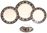 Mikasa Arabella 5-Piece Place Setting, Service for 1 Mikasa Arabella 5-Piece Place Setting, Service for 1