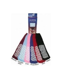 Slipper Socks(ONE SIZE FITS ALL, Pink) 3 Pairs Slipper Socks(ONE SIZE FITS ALL, Pink) 3 Pairs