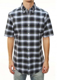 Polo Ralph Lauren Men's Classic Fit Plaid Button Down Shirt Green w/Blue Polo Ralph Lauren Men's Classic Fit Plaid Button Down Shirt Green w/Blue