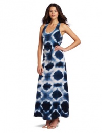 C&C California Women's Tie Waist Maxi Dress, Mirage, Medium C&C California Women's Tie Waist Maxi Dress, Mirage, Medium