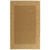 Safavieh Courtyard Collection CY0727-3009 Brown and Natural Indoor/Outdoor Area Rug, 2-Feet 7-Inch by 5-Feet Safavieh Courtyard Collection CY0727-3009 Brown and Natural Indoor/Outdoor Area Rug, 2-Feet 7-Inch by 5-Feet