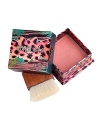 It's a rio pleasure... face powder. Take tropical pleasure trip with CORALista. Sweep this coral pink powder onto cheeks anytime, anywhere. Move your brush to the beat & turn up the heat... bikini optional!