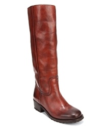 These vintage-effect Lucky Brand tall boots appear as broken in as your favorite leather jacket-but they're all new. These vintage-effect Lucky Brand tall boots appear as broken in as your favorite leather jacket-but they're all new.