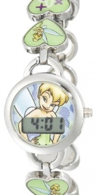 Disney Kids' TK2015 Tinkerbell Digital Dial Heart Link Bracelet Watch Disney Kids' TK2015 Tinkerbell Digital Dial Heart Link Bracelet Watch