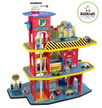 Dimensions: 30In L X 17.5In W X 25In H / Weight: 20 Lbs. - KidKraft Deluxe Garage Set Dimensions: 30In L X 17.5In W X 25In H / Weight: 20 Lbs. - KidKraft Deluxe Garage Set