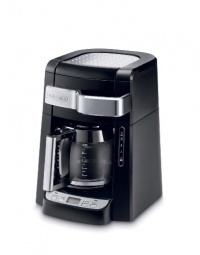 DeLonghi DCF2212T 12-Cup Glass Carafe Drip Coffee Maker, Black DeLonghi DCF2212T 12-Cup Glass Carafe Drip Coffee Maker, Black