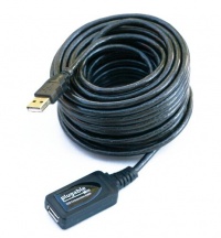 Plugable 5 Meter (16 Foot) USB 2.0 Active Extension Cable Type A Male to A Female