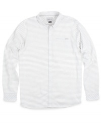 Dressed up or down, this O'Neill stripped button down will have you looking contemporary and cool. Dressed up or down, this O'Neill stripped button down will have you looking contemporary and cool.
