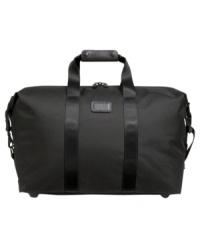 The ideal companion for overnight trips or last-minute getaways, this satchel reveals a roomy compartment with zip pocket and key hook, so you have all you need, nothing to weigh you down and a world of possibilities ahead. Tumi quality assurance warranty. The ideal companion for overnight trips or last-minute getaways, this satchel reveals a roomy compartment with zip pocket and key hook, so you have all you need, nothing to weigh you down and a world of possibilities ahead. Tumi quality assurance warranty.