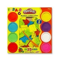 Play Doh Numbers,Letters' N Fun 35 Pieces Play Doh Numbers,Letters' N Fun 35 Pieces