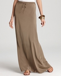 A flowing Vince maxi skirt travels through your schedule with grace, meeting a tissue-soft tee with the same elegance as it flaunts with a silken blouse. A flowing Vince maxi skirt travels through your schedule with grace, meeting a tissue-soft tee with the same elegance as it flaunts with a silken blouse.