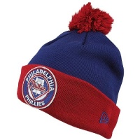 New Era Philadelphia Phillies Circle Knit Beanie - Red/Royal Blue New Era Philadelphia Phillies Circle Knit Beanie - Red/Royal Blue
