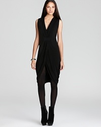 This little black French Connection dress makes its fall debut in a silky-crepe fabric that lends an elegant drape and enhances your natural-born curves for the utmost flattery. This little black French Connection dress makes its fall debut in a silky-crepe fabric that lends an elegant drape and enhances your natural-born curves for the utmost flattery.