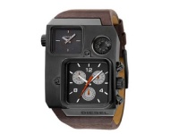 Diesel Quartz Brown Leather Band Black Dial Men's Watch - DZ1319 Diesel Quartz Brown Leather Band Black Dial Men's Watch - DZ1319