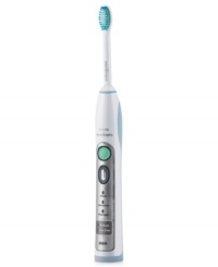 Technology that is white on! Patented Sonic Technology treats your teeth to an incredible clean with every brush, removing plaque along the gumline and deep into the grooves between teeth. Choose a 1-minute on-the-go brushing cycle or a 3-minute extended care brush for outstanding coverage that keeps you clean with 31,000 brush strokes per minute. 2-year warranty. Model HX691102. Technology that is white on! Patented Sonic Technology treats your teeth to an incredible clean with every brush, removing plaque along the gumline and deep into the grooves between teeth. Choose a 1-minute on-the-go brushing cycle or a 3-minute extended care brush for outstanding coverage that keeps you clean with 31,000 brush strokes per minute. 2-year warranty. Model HX691102.