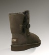 UGG Australia Bailey Button  Boot Footwear, Chocolate Size 6