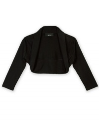 Style with a shrug. This snuggly sweater from BCX perfects her effortless style. Style with a shrug. This snuggly sweater from BCX perfects her effortless style.