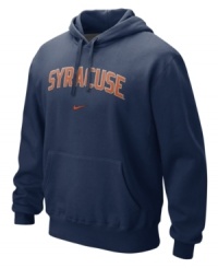 Set your team spirit soaring with this NCAA Syracuse Orange hoodie from Nike. Set your team spirit soaring with this NCAA Syracuse Orange hoodie from Nike.