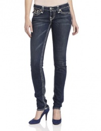 True Religion Women's Julie Skinny Flap Jean Super Tee True Religion Women's Julie Skinny Flap Jean Super Tee