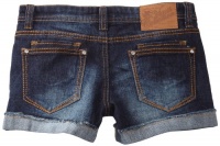 Vigoss Girls 7-16 Raw Roll Cuff Short with Double Back Pocket, Blueberry Cream, 10 Vigoss Girls 7-16 Raw Roll Cuff Short with Double Back Pocket, Blueberry Cream, 10