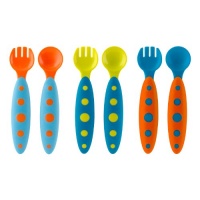 Boon Modware Toddler Utensils,Blue Multi Boon Modware Toddler Utensils,Blue Multi