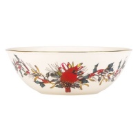 Lenox Winter Greetings Serving Bowl, Large Lenox Winter Greetings Serving Bowl, Large