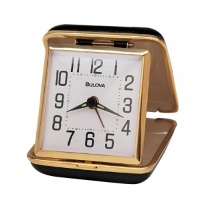Bulova B6112 Reliable II Clock, Black Case Bulova B6112 Reliable II Clock, Black Case