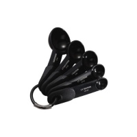 KitchenAid Measuring Spoon, Black, Set of 5 KitchenAid Measuring Spoon, Black, Set of 5