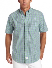 IZOD Men's Short Sleeve Plaid Button Down IZOD Men's Short Sleeve Plaid Button Down