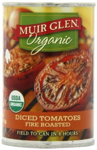 Muir Glen Organic Diced Tomatoes, Fire Roasted, 14.5-Ounce Cans (Pack of 12) Muir Glen Organic Diced Tomatoes, Fire Roasted, 14.5-Ounce Cans (Pack of 12)