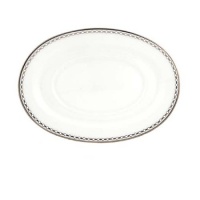 Lenox Pearl Platinum Bone China Sauce Boat Stand Lenox Pearl Platinum Bone China Sauce Boat Stand