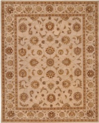 Nourison Rugs Heritage Hall Collection HE08 Ivory Runner 2'6 x 8' Area Rug Nourison Rugs Heritage Hall Collection HE08 Ivory Runner 2'6 x 8' Area Rug