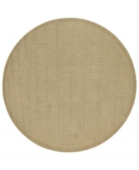 By using a centuries-old technique, craftsmen are able to produce the unique detail and texture of this plush wool rug from Surya's Mystique collection. They work traditional shuttles, then hand-carve and hand-finish the rug in pursuit of high quality and a flawless finish. The rug's square spiral design and neutral, sandy tone bring elegance to any room.