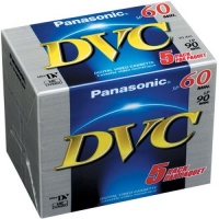 Panasonic AY-DVM60EJ5P MiniDV Tapes (60 Minute, Pack of 5) Panasonic AY-DVM60EJ5P MiniDV Tapes (60 Minute, Pack of 5)