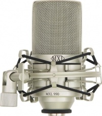 MXL 990 Condenser Microphone with Shockmount