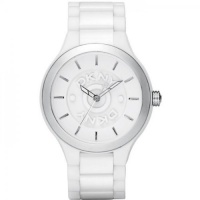 DKNY White Ladies DKNY Branded Dial Watch DKNY White Ladies DKNY Branded Dial Watch