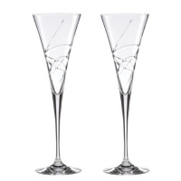 Lenox Adorn Toasting Flute, Clear, Set of 2 Lenox Adorn Toasting Flute, Clear, Set of 2