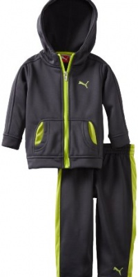 Puma - Kids Baby-boys Infant Pieced Fleece Set, Gray, 24 Months Puma - Kids Baby-boys Infant Pieced Fleece Set, Gray, 24 Months
