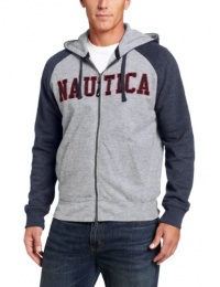 Nautica Men's Hooded Solid Fleece Sweater Nautica Men's Hooded Solid Fleece Sweater
