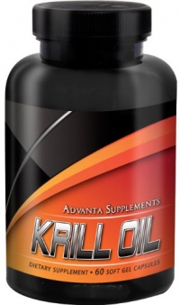 Advanta Supplements Krill Oil, 500 mg per Softgel, 60 Softgels Advanta Supplements Krill Oil, 500 mg per Softgel, 60 Softgels