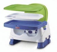 Fisher-Price Booster Seat, Blue/Green/Gray Fisher-Price Booster Seat, Blue/Green/Gray