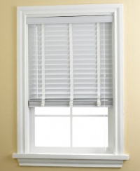 Home Basics 2 Faux Wood Blinds, 34-39 x 64 Home Basics 2 Faux Wood Blinds, 34-39 x 64