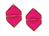 Vince Camuto Jewelry Hidden Gems Hot Pink Geometric Clip on Earrings Vince Camuto Jewelry Hidden Gems Hot Pink Geometric Clip on Earrings