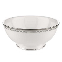 Lenox Pearl Platinum Bone China Fruit Bowl Lenox Pearl Platinum Bone China Fruit Bowl