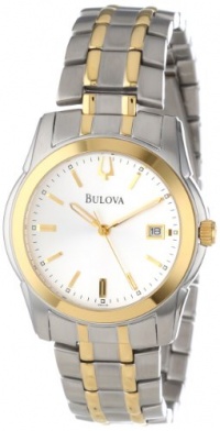 Bulova Men's 98H18 Two-Tone Bracelet Watch Bulova Men's 98H18 Two-Tone Bracelet Watch