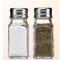 ESSENTIALS FOR HOME SQUARE SALT & PEPPER SET ESSENTIALS FOR HOME SQUARE SALT & PEPPER SET
