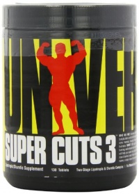 Universal Nutrition Super Cuts 3, 130-Count Universal Nutrition Super Cuts 3, 130-Count